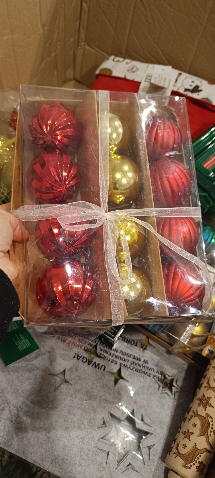 Set Christmas tree baubles set product image