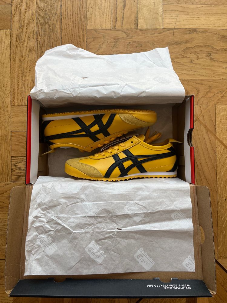 Onitsuka Tiger Yellow And Black Sneakers product image