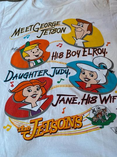 Vintage 90s The Jetsons single stitch changes T-shirt
