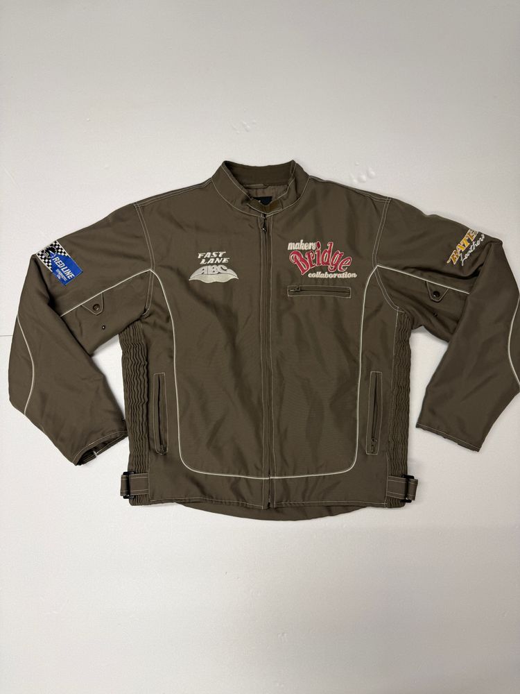Brown Racing Jacket