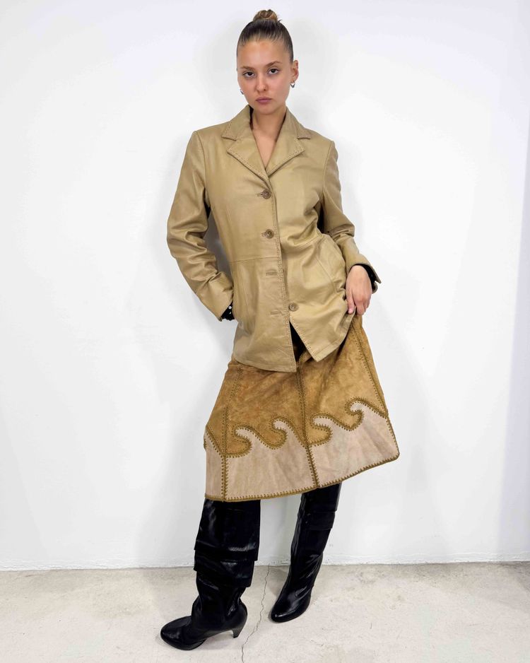 The Casilda leather jacket 2