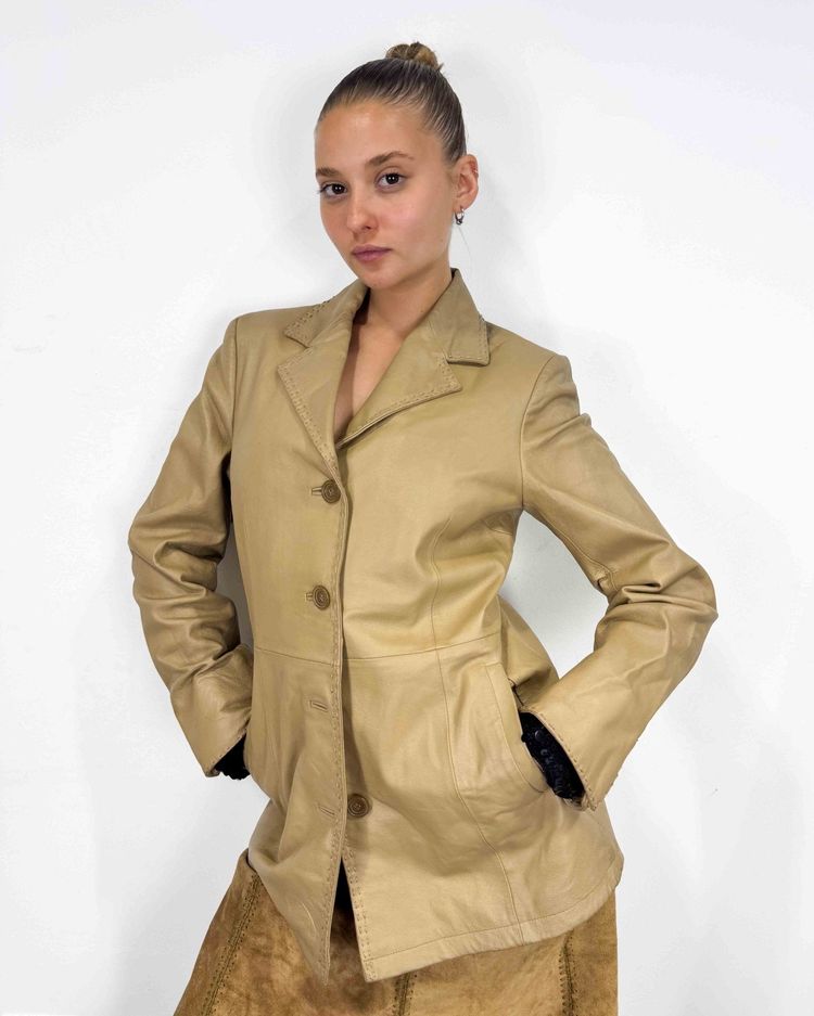 The Casilda leather jacket