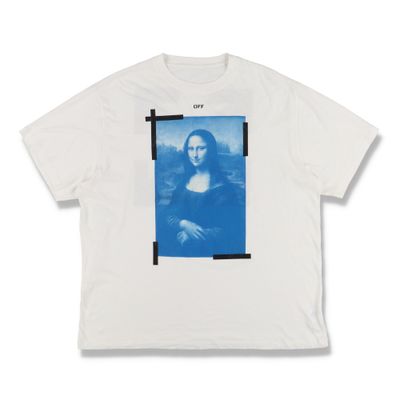 Off-White White Mona Lisa Arrows Oversized T-Shirt