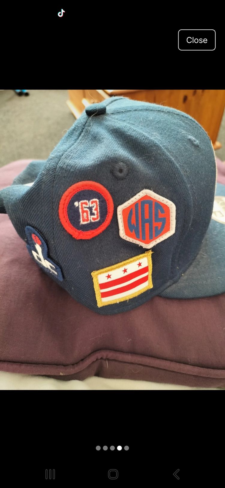 NBA Washington Wizards Snapback Navy Cap - New Era 9Fifty 4