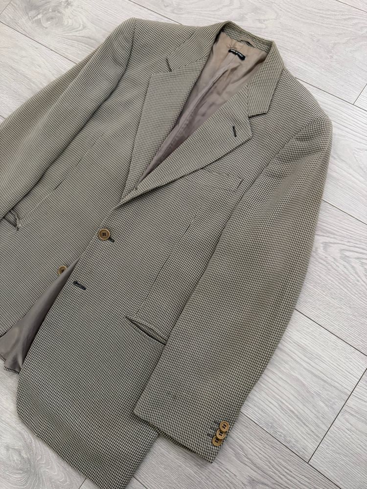 Giorgio Armani Black Label 1998 Rolled 3B Textured Cotton Rayon Sport Jacket Blazer  - Size M image 10