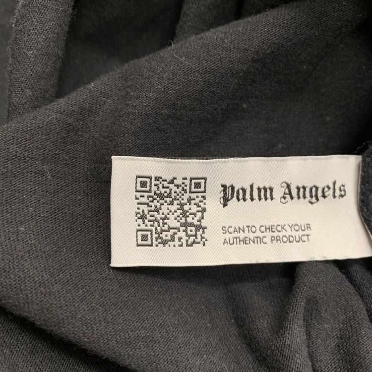 Palm Angels Medium Tee Star Graffiti Black T-Shirt Green Graphic 3