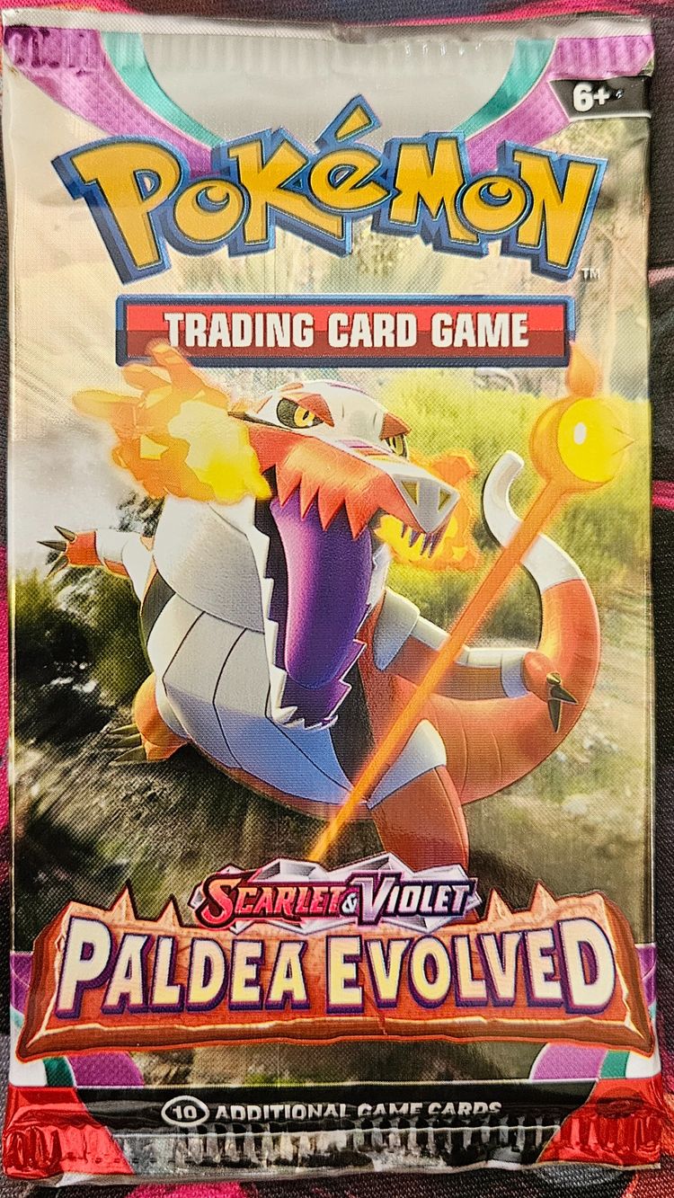 Pokémon Paldea Evolved Booster Pack image 1