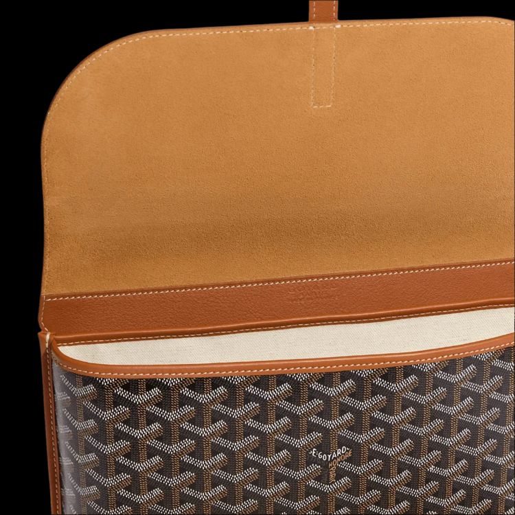 Goyard Coursier Messenger Bag Black & Tan image 5