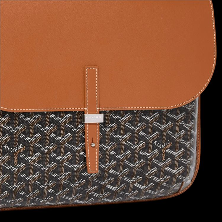 Goyard Coursier Messenger Bag Black & Tan image 2