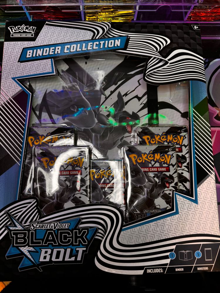 Pokémon Scarlet & Violet Black Bolt Binder Collection