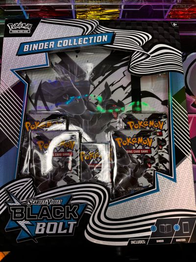 Pokémon Scarlet & Violet Black Bolt Binder Collection
