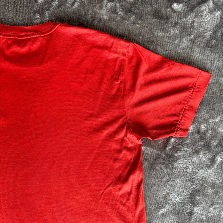 Authentic Stone Island Patch Logo Red T-Shirt - Small image 6