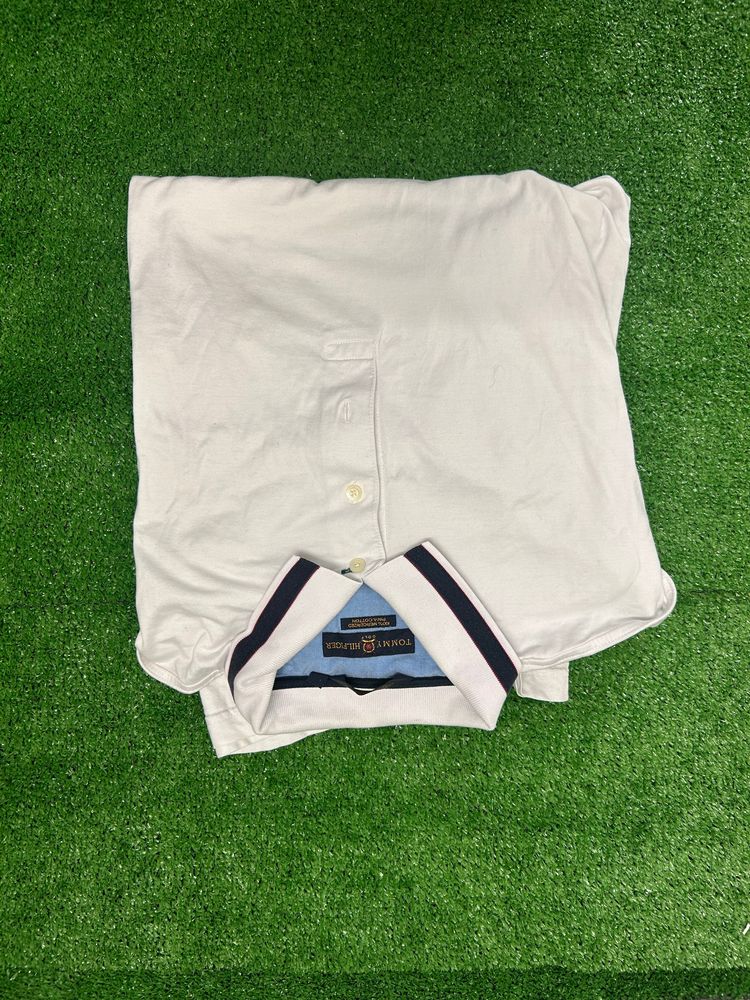 Tommy Hilfiger Golf White Polo Shirt