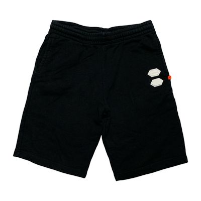 Off White Medium Shorts Graphic Black Jogger Bottoms Virgil Abloh
