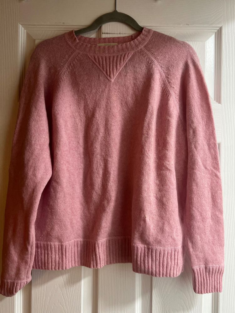 Pink Sweater Wool Blend 