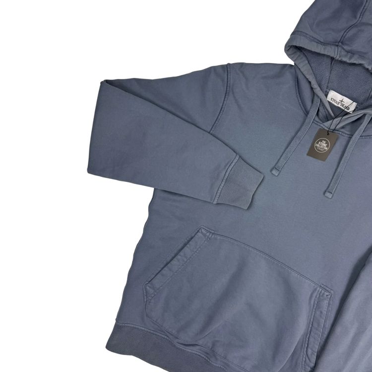 Sudadera con capucha Stone Island azul grisáceo - talla L image 5