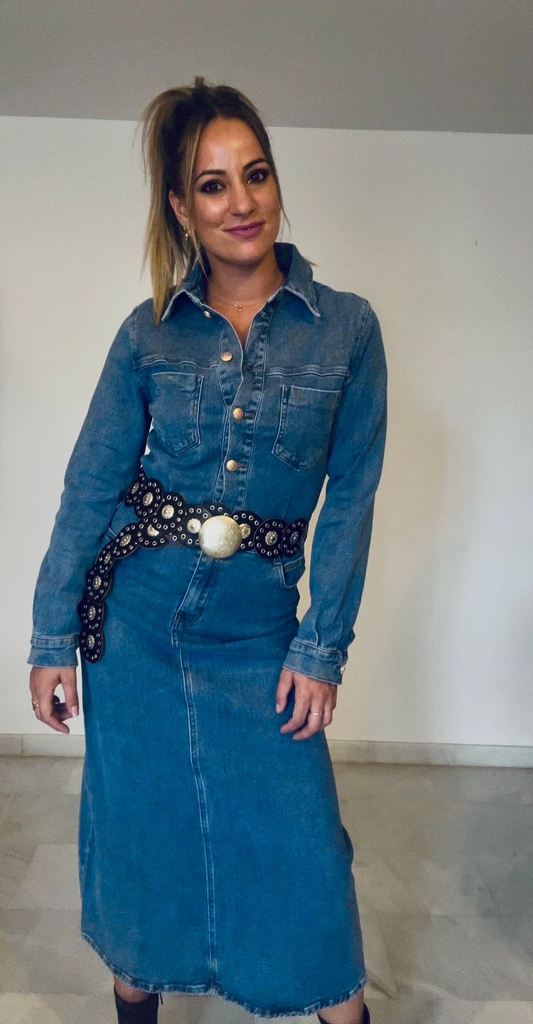     Vestido Denim Largo image 10