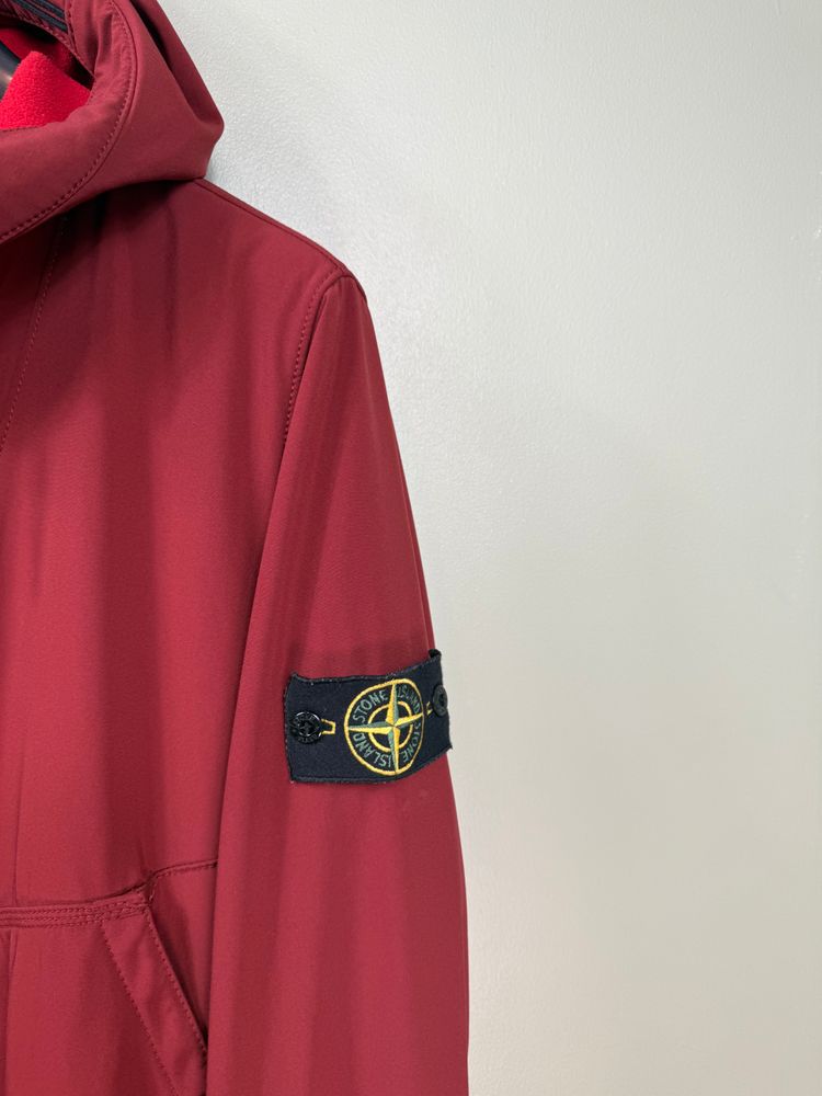 Stone Island Red Soft Shell Jacket 3