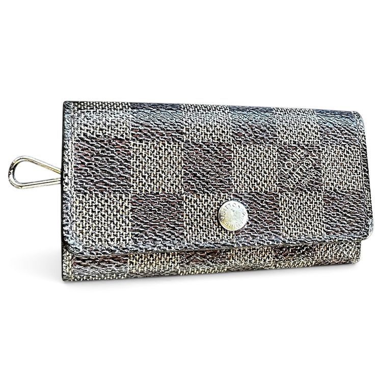 Vintage Louis Vuitton Damier Ébène Canvas Key Holder image 1