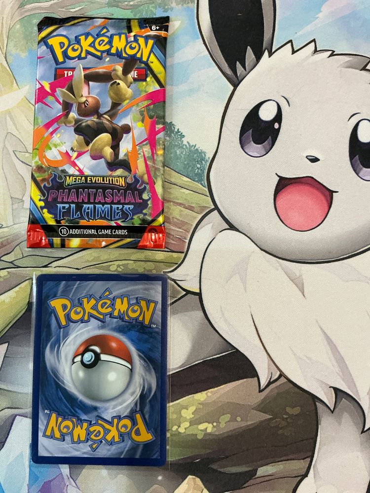 ***RIP ONLY***Pokémon Trading Card Game Booster Pack And Card