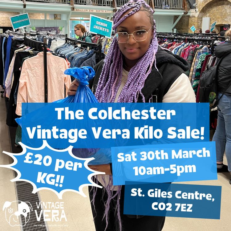Colchester- Vintage Kilo Sale! 30th March