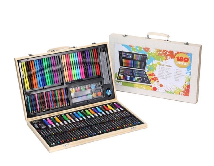 Set Colour Art Set With 180 Pieces product image