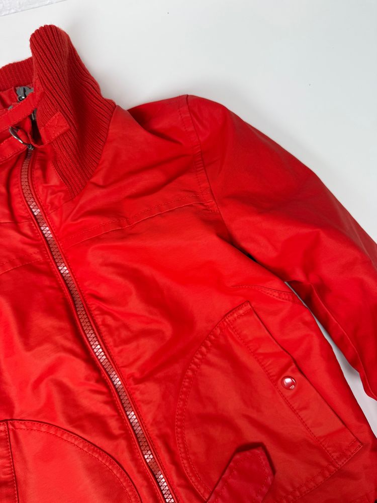 Immagine di Diesel Red Bomber Jacket (S) 8