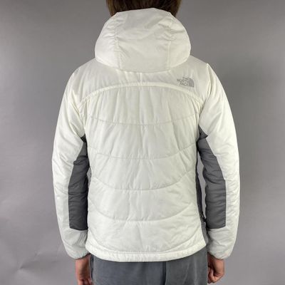 The north face summit series white grey puffer nuptse jacket coat 3