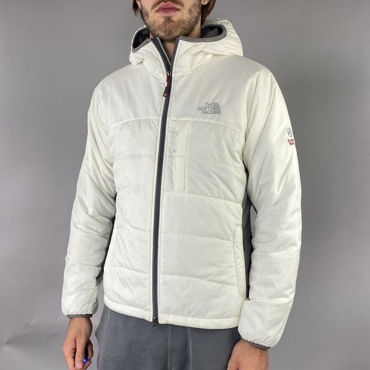 The north face summit series white grey puffer nuptse jacket coat 4