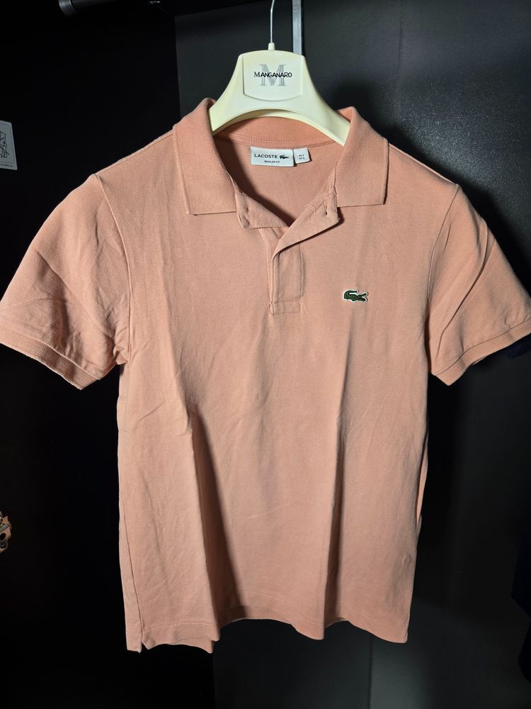 Immagine di Lacoste Pink Polo Shirt 1