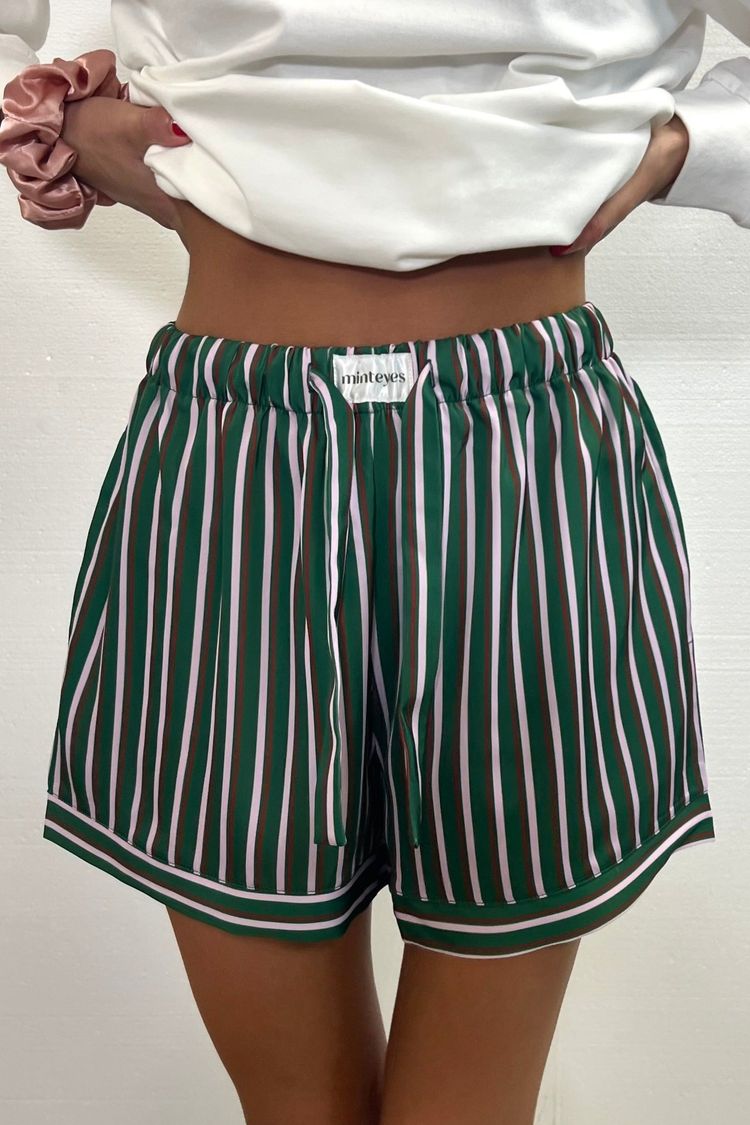 Alex Satin Short Pants 10