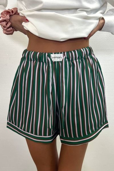 Alex Satin Short Pants 10