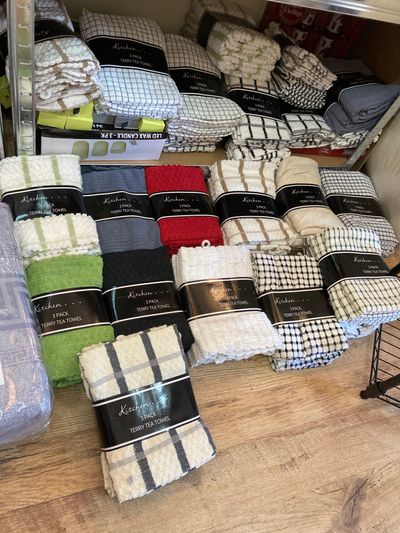 3 Pack Terry Tea Towels x 5 packs