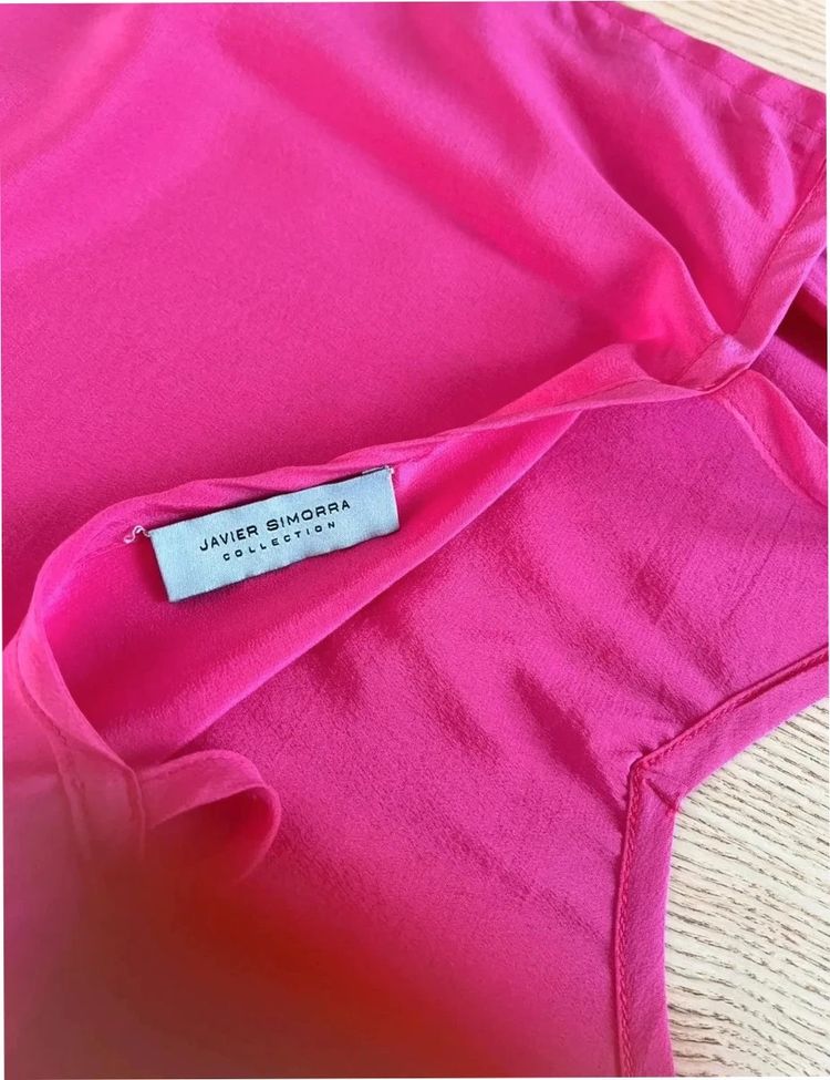 Javier Simorra 100% Silk Slip Blouse (NEW 90€ ) 9