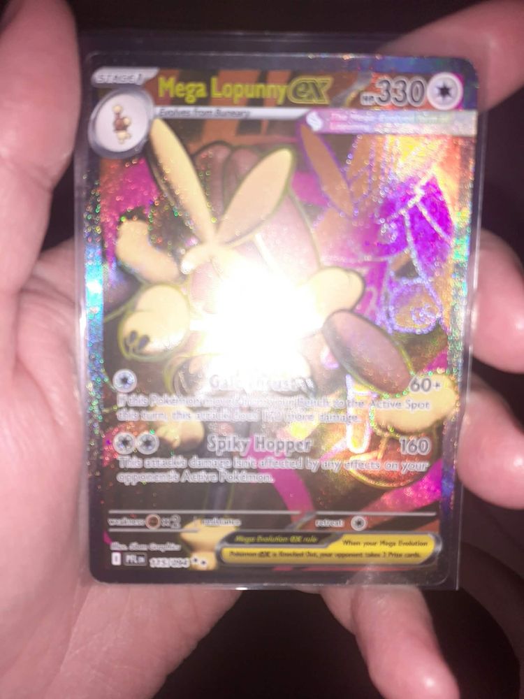 Mega Lopunny Ex Trading Card