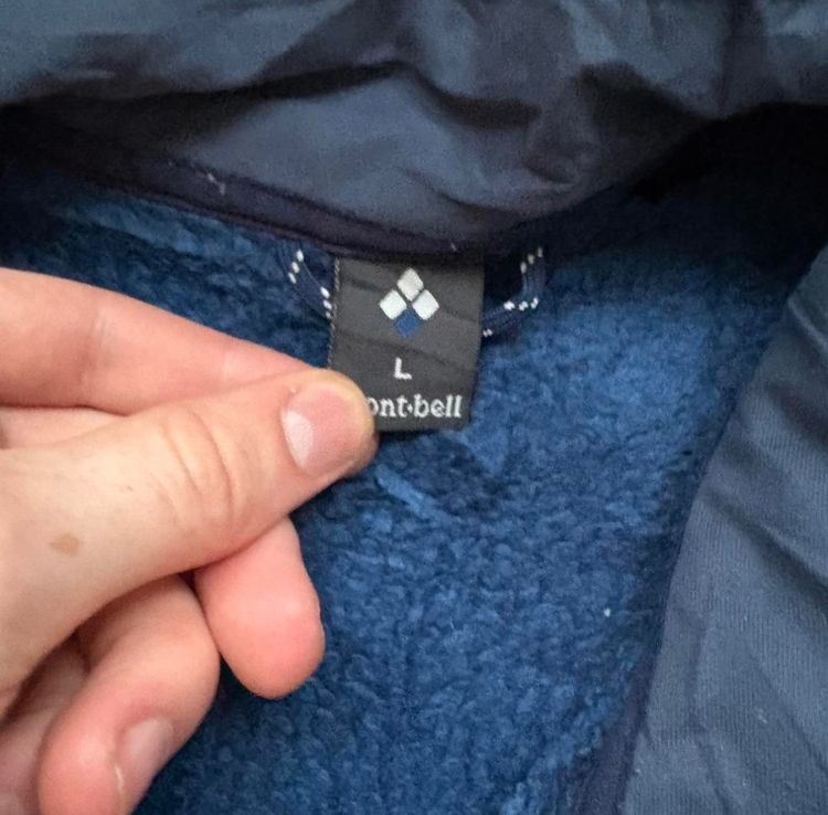 Mont-Bell Blue Fleece Jacket image 2