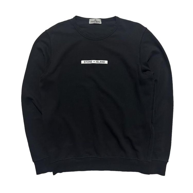 Stone Island Front Logo Pullover Long Sleeve image 1
