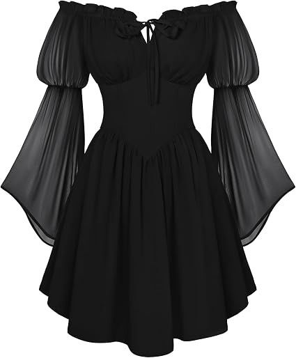 Immagine di Black Off-Shoulder Dress 4