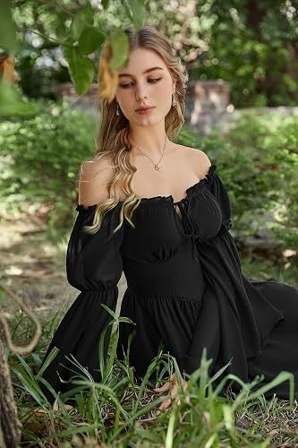 Immagine di Black Off-Shoulder Dress 1