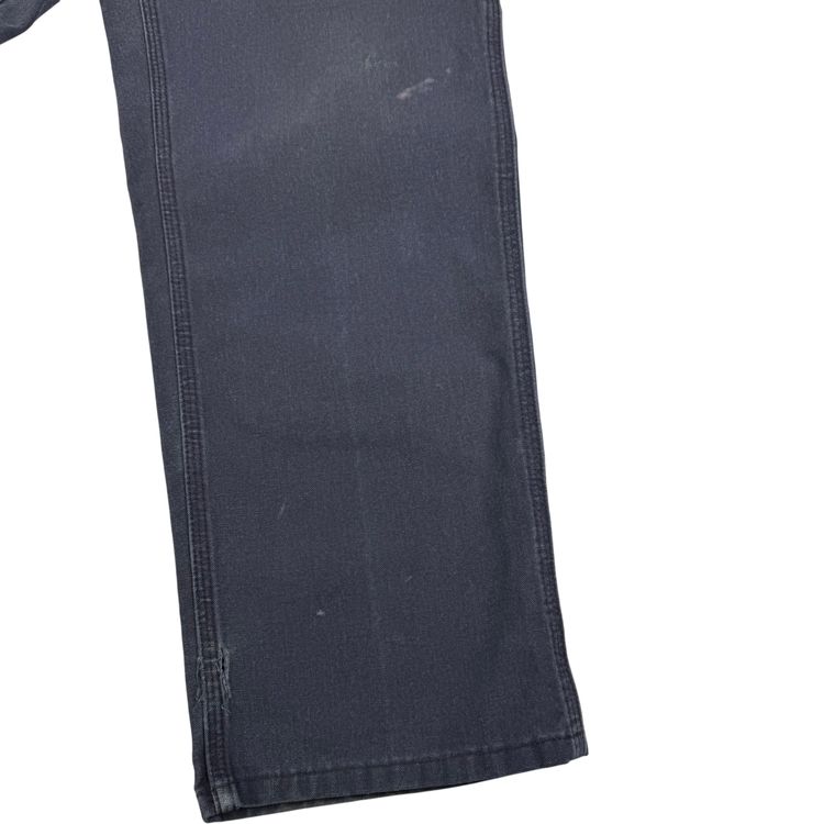 Carhartt Carpenter Workwear Dungaree Fit Trousers Navy Blue imagen 4