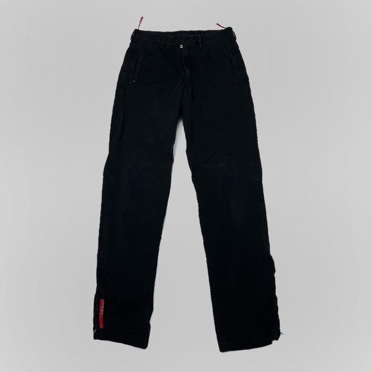Prada Prada Sport Trousers With Red Tab In Black product image