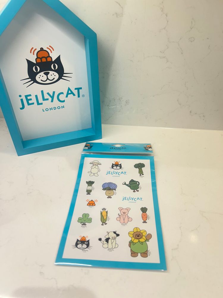Jellycat Spring Stickers Sheet bnwt