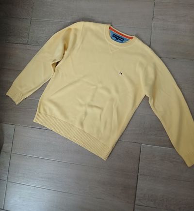 Tommy Hilfiger yellow sweater