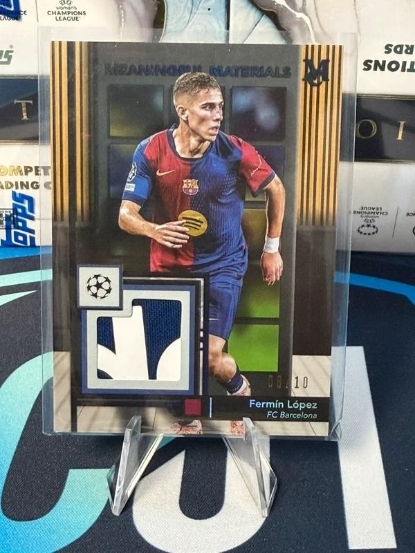 FC Barcelona Fermin Lopez Patch /10 Topps Museum 24/25 product image