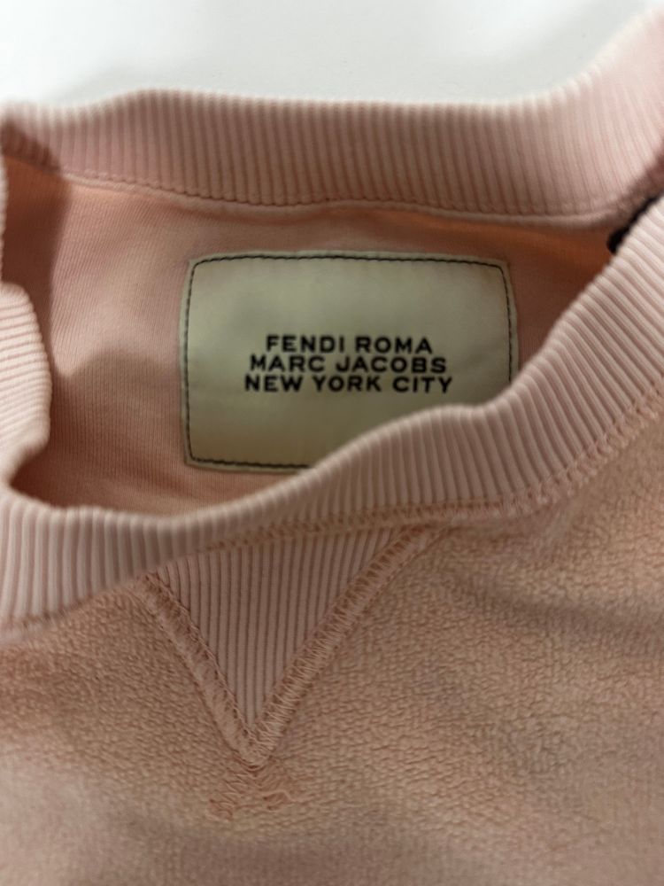 Fendi Roma Marc Jacobs Pink Sweatshirt image 3