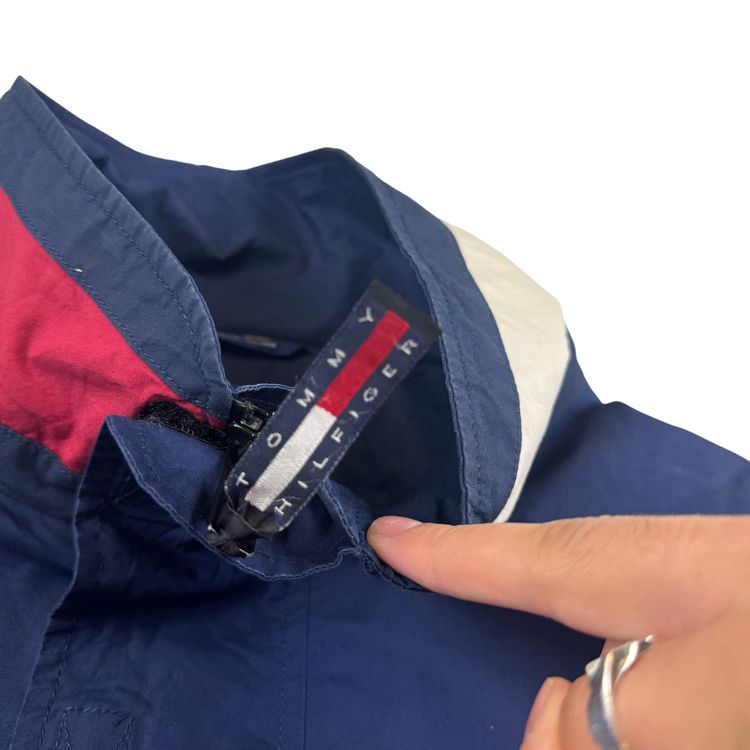 Tommy Hilfiger 90's Nautical Sailing Outdoor Jacket Navy image 11