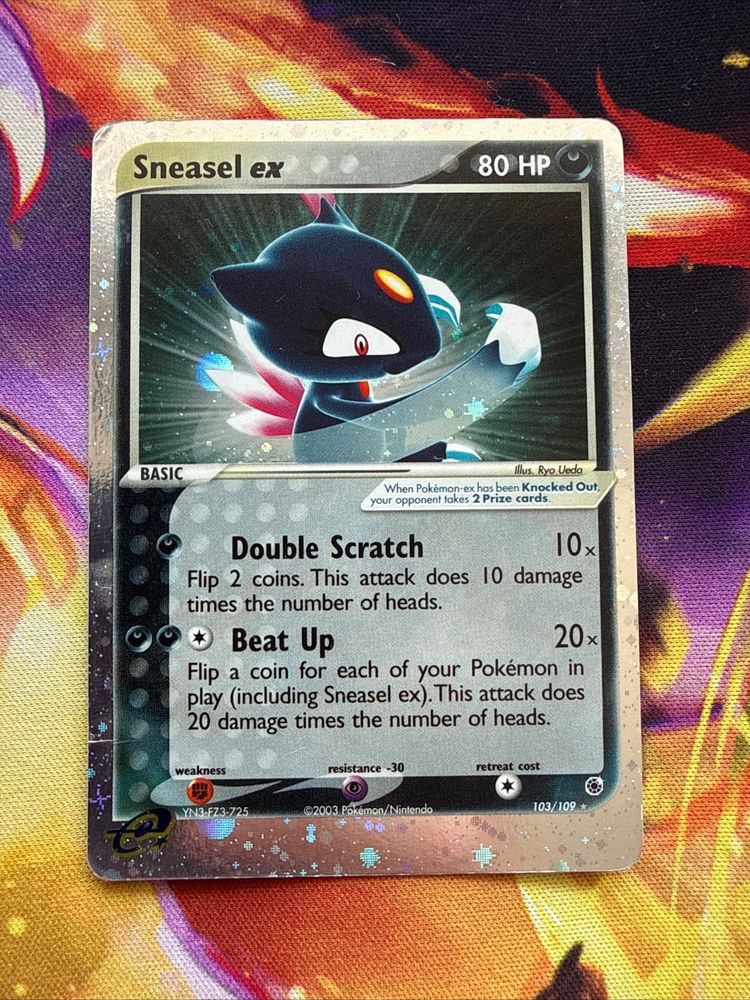 Pokémon Sneasel Ex Pokémon Card product image