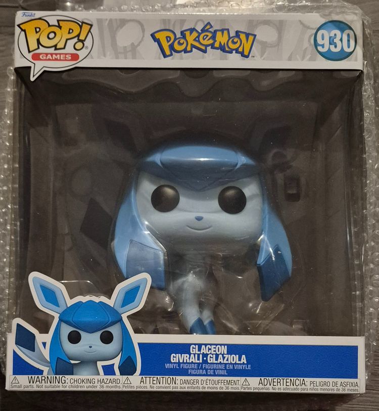 Funko Pop! Games Pokémon Glaceon Vinyl Figure