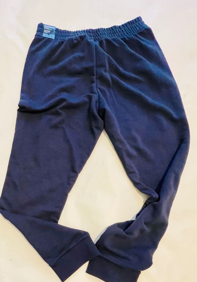 A1 Adidas navy blue sweatpants 42/44 image 4