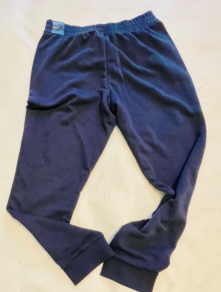 A1 Adidas navy blue sweatpants 42/44 image 2
